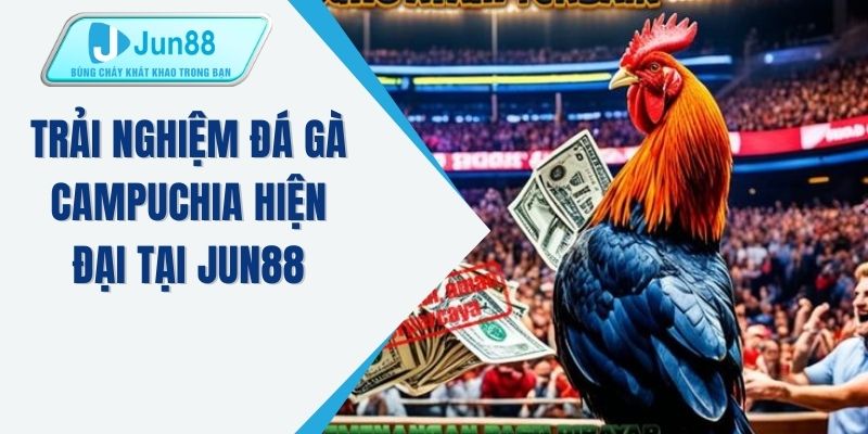 Trải nghiệm đá gà Campuchia hiện đại tại JUN88 